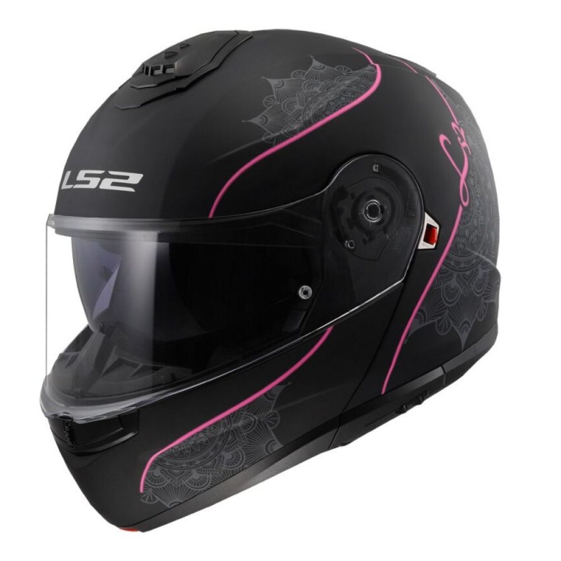 Casco Modular LS2 FF908 Strobe II Lux 22-06 Negro 