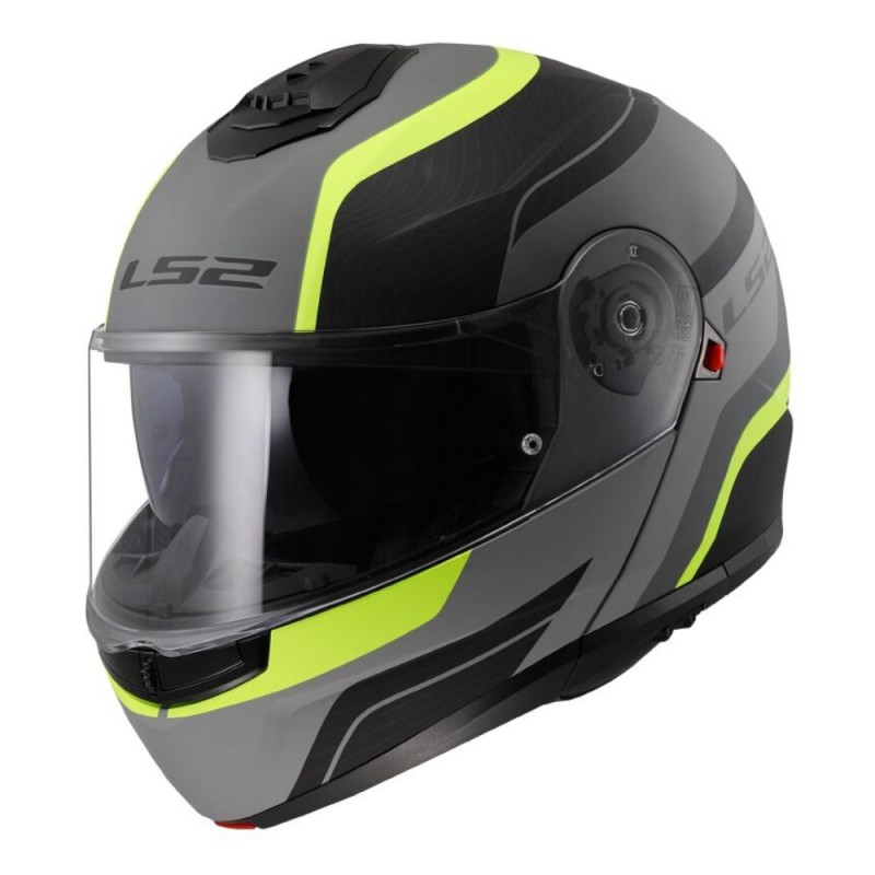 Casco Modular LS2 FF908 Strobe II Monza 22-06 Gris