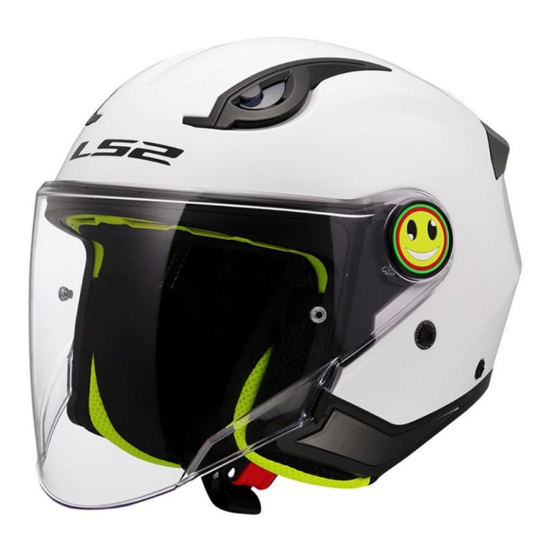 Casco LS2 OF622 Infantil Funny Blanco