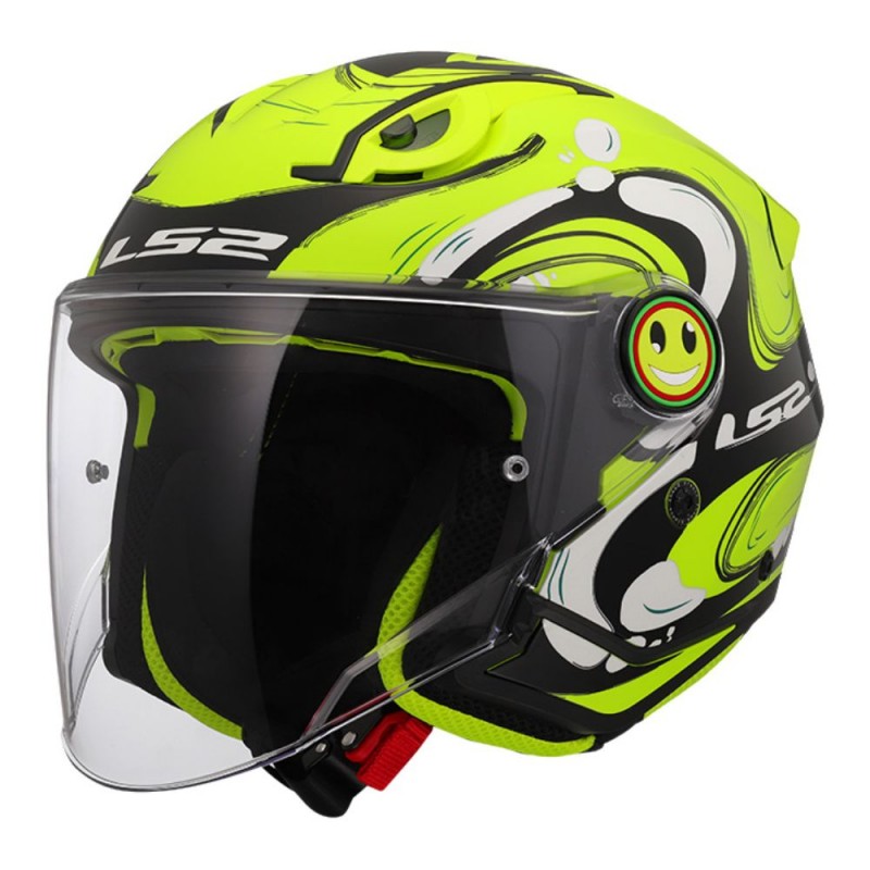Casco LS2 OF622 Infantil Funny II Glup Amarillo